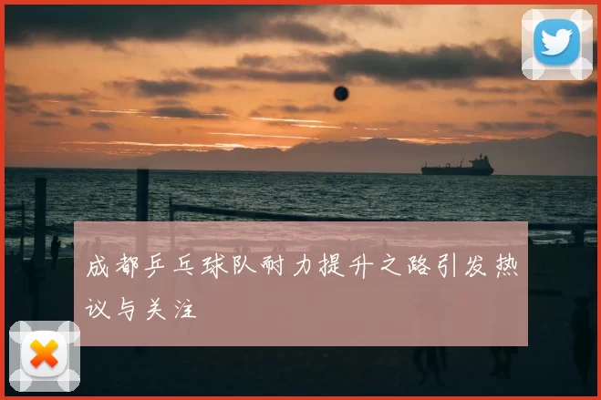 成都乒乓球队耐力提升之路引发热议与关注