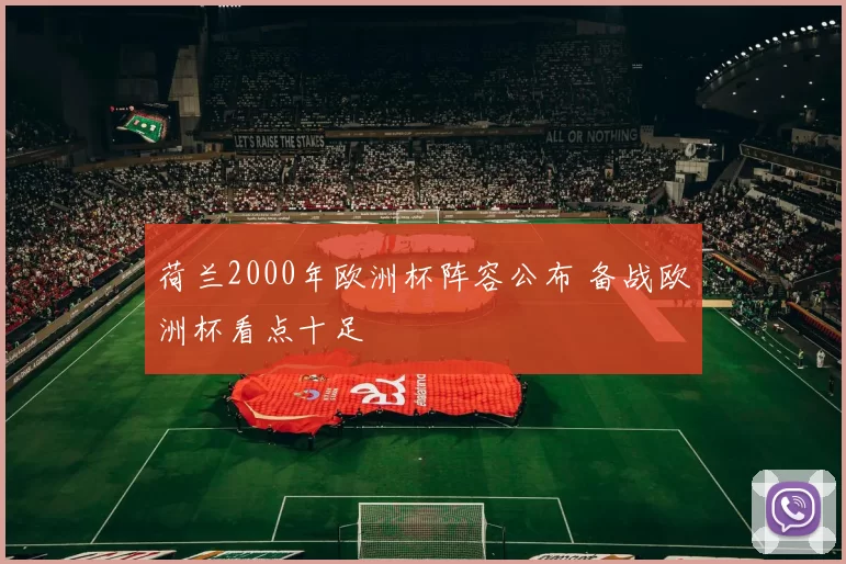 荷兰2000年欧洲杯阵容公布 备战欧洲杯看点十足