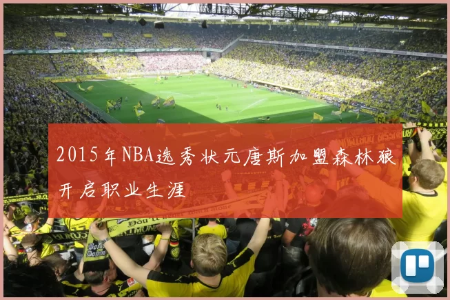 2015年NBA选秀状元唐斯加盟森林狼开启职业生涯