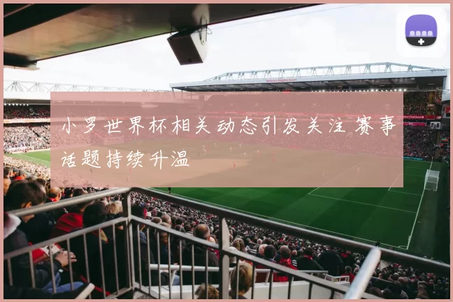 小罗世界杯相关动态引发关注 赛事话题持续升温