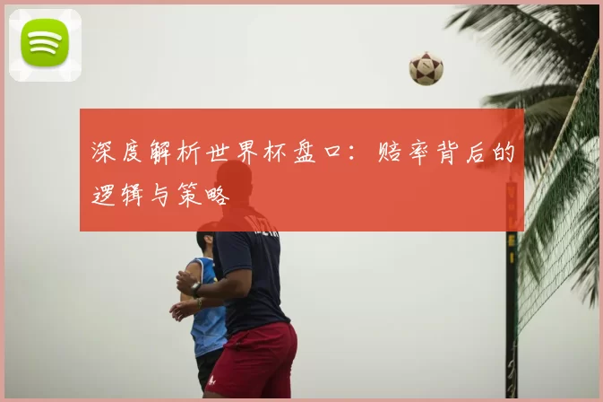 深度解析世界杯盘口:赔率背后的逻辑与策略